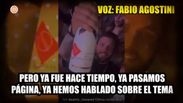 Fabio Agostini contó que conversó con Nicola Porcella tras varios años de enemistad / América Hoy