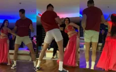 Fabio Agostini y el divertido baile que realizó con joven en Egipto - Noticias de joven