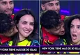 Fabio puso nerviosa a Rosángela con mordida en el cuello