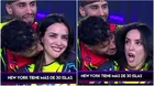 Fabio puso nerviosa a Rosángela con mordida en el cuello