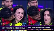 Fabio puso nerviosa a Rosángela con mordida en el cuello