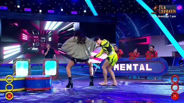 Facundo González enseñó a bailar tango a Katia Palma y la dejó sin poder caminar. Fuente: AméricaTV