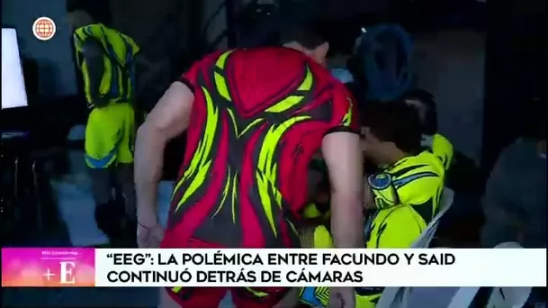 Facundo González dijo "amar" a Said Palao y se mostró dolido por su actitud. Foto: América TV Facundo González dijo "amar" a Said Palao y se mostró dolido por su actitud. Foto: América TV
