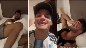 Facundo González despierta a Fabio Agostini con una "terrible" broma / IG: fabioagostinifit
