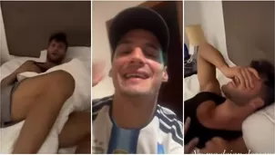 Facundo González despierta a Fabio Agostini con una "terrible" broma / IG: fabioagostinifit