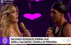 Facundo González espera que Gisela Valcárcel cumpla promesa - Noticias de Gisela Valcárcel