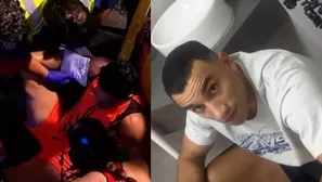 Said Palao acompañó a Facundo González durante ingreso por emergencia a clínica local. Video: Instagram