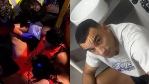 Said Palao acompañó a Facundo González durante ingreso por emergencia a clínica local. Video: Instagram