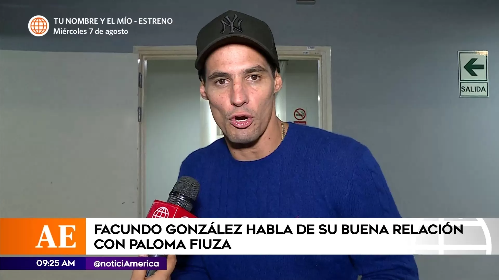 Facundo González habla de su actual relación con Paloma Fiuza / América Espectáculos 