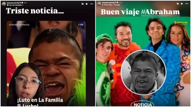 'Junior' dedica conmovedor mensaje a Abraham Pérez / Instagram: @luismanuelavila10