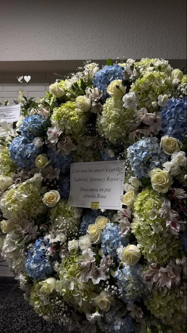 Fallece la abuela de Gabriel Meneses / IG: @gabomeneses_
