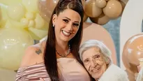 Abuela de Melissa Klug murió a los 97 años/Foto y video: Instagram