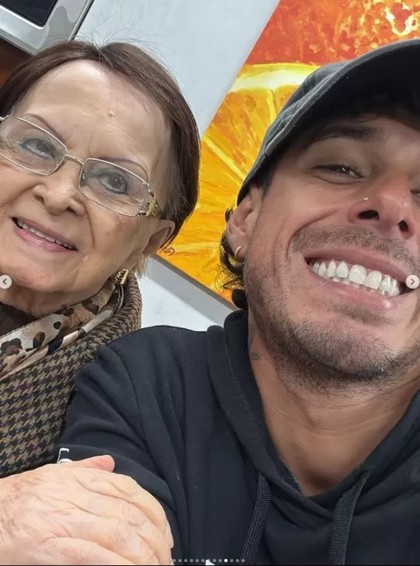 Hugo García comunicó en redes sociales la muerte de su abuelita Bertha y compartió un emotivo mensaje de despedida