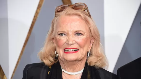 Gena Rowlands falleció el pasado miércoles 4 de agosto a los 94 años. Fuente: AFP