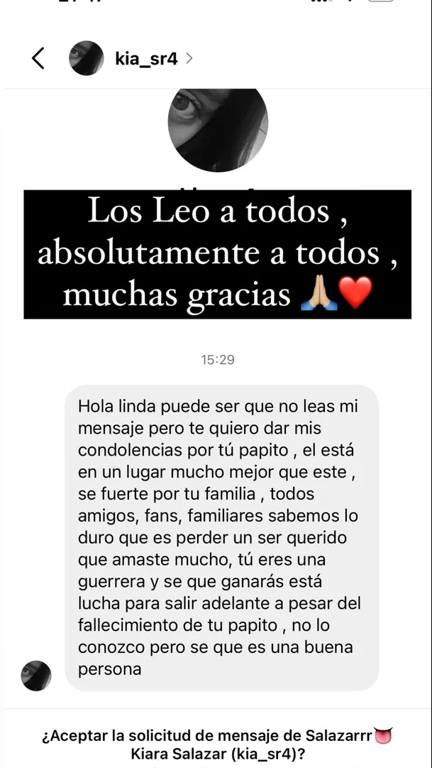 Seguidores de Areliz Benel no fueron ajenos al fallecimiento de su padre / Instagram Seguidores de Areliz Benel no fueron ajenos al fallecimiento de su padre / Instagram