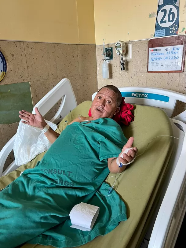 El cómico ambulante perdió la vida en el Hospital Santa Rosa de Pueblo Libre / Facebook Cómico Pompín