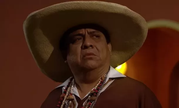 Manolo Rojas interpretaba al chamán 'Muqui' en Al fondo hay sitio / AméricaTV