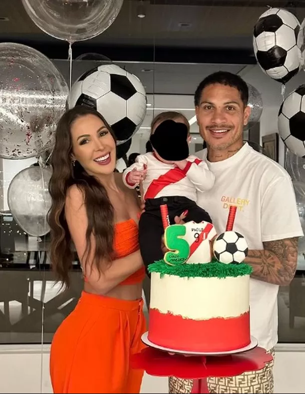 Paolo Guerrero se convertirá en padre por quinta vez. Foto: Instagram