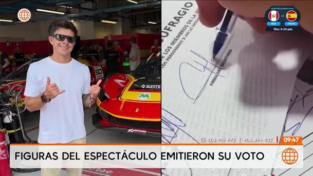 Mario Hart fue miembro de mesa en las Elecciones 2026 / América Espectáculos Mario Hart fue miembro de mesa en las Elecciones 2026 / América Espectáculos