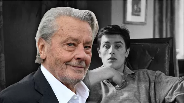 Alain Delon, actor francés/Foto: Instagram