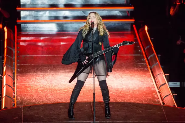 Madonna tendría un largo historial por llegar tarde a sus conciertos. Fuente: AFP