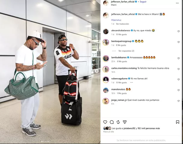 Los accesorios de Jefferson Farfán que desataron comentarios tras el escándalo de las boletas. Video: Instagram @jefferson_farfan_oficial Los accesorios de Jefferson Farfán que desataron comentarios tras el escándalo de las boletas. Video: Instagram @jefferson_farfan_oficial
