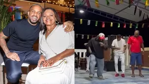  Jefferson Farfán se lució con “zapateo” por cumpleaños de su mamá / Instagram