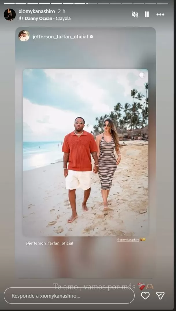 El exfutbolista etiquetó directamente a la influencer, un detalle que fue rápidamente notado por los usuarios. Foto: Instagram El exfutbolista etiquetó directamente a la influencer, un detalle que fue rápidamente notado por los usuarios. Foto: Instagram