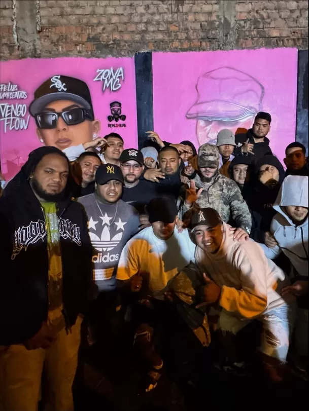 Farruko se presentó en el Callao y dio un show en la calle/ Instagram Farruko se presentó en el Callao y dio un show en la calle/ Instagram