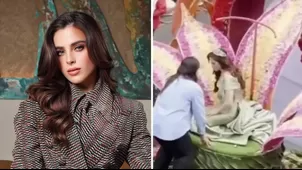  Fátima Bosch se desmayó en pleno desfile en Ecuador / Instagram 