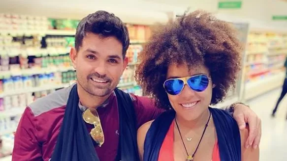 Recientemente la pareja alistó maletas y emprendió un viaje. Foto: Instagram Ferdinando Valencia