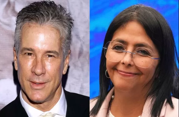 La semana pasada, Fernando Carrillo afirmó que Delcy Rodríguez había sido "el gran amor de mi vida" / Instagram / Reuters 