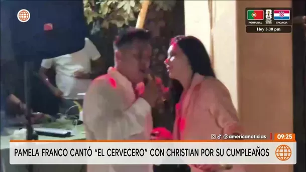 La fiesta de cumpleaños de Pamela Franco / Captura La fiesta de cumpleaños de Pamela Franco / Captura