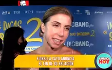 Fiorella Cayo confirmó el término de la relación con su esposo Miguel Labarthe - Noticias de fiorella-rodriguez