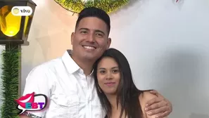 Pedro Loli y Fiorella Méndez se convertirán en padre en pocos meses (Foto: Captura América TV)