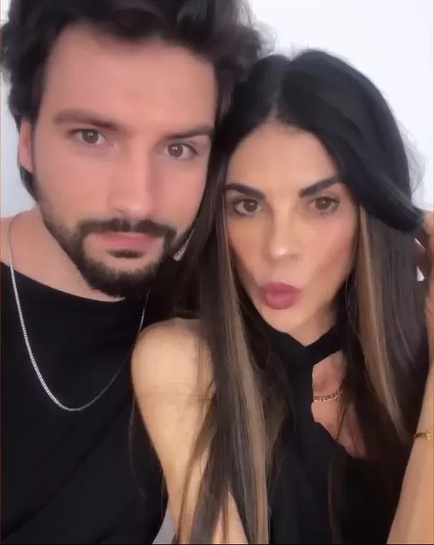 Fiorella Rodríguez y su pareja, el modelo Iván Micol/Foto: Instagram