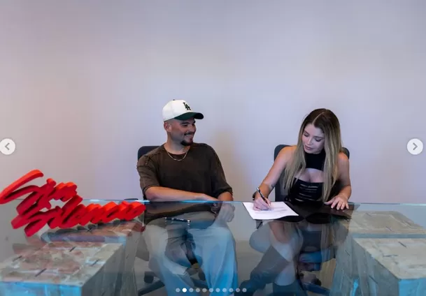 Flavia Laos anunció su firma con un label de HYBE America y reveló el estreno de su primer EP. Foto: Instagram