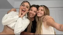 Flavia Laos, Mayra Goñi y Ale Fuller se amistaron y así fue la celebración / Instagram