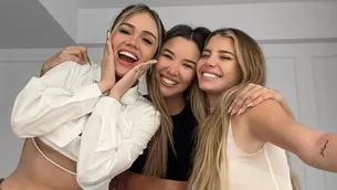 Flavia Laos, Mayra Goñi y Ale Fuller se amistaron y así fue la celebración / Instagram