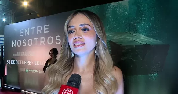 Mayra Goñi asistió al pre estreno de 'Entre Nosotros'/Foto: América Espectáculos