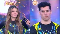 Flavia Laos se negó a hacer el juego de las miraditas con Patricio Parodi. Fuente: AméricaTV