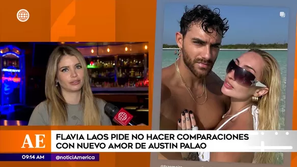 Flavia Laos fue consultada sobre romance de su ex Austin Palao con Fran Maira / América Espectáculos