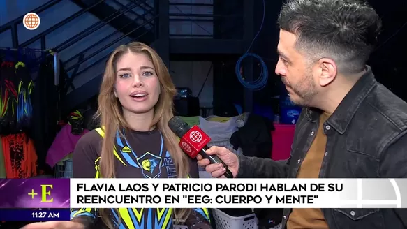 Flavia Laos habló de su reencuentro en 'Esto es Guerra' 