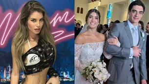 Flavia Laos felicitó así a Mafer Parodi por su boda religiosa con Alfredo Zanatti / Instagram