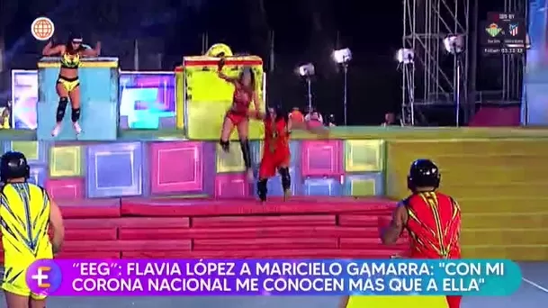Flavia López arremete contra Maricielo Gamarra en EEG/ América TV