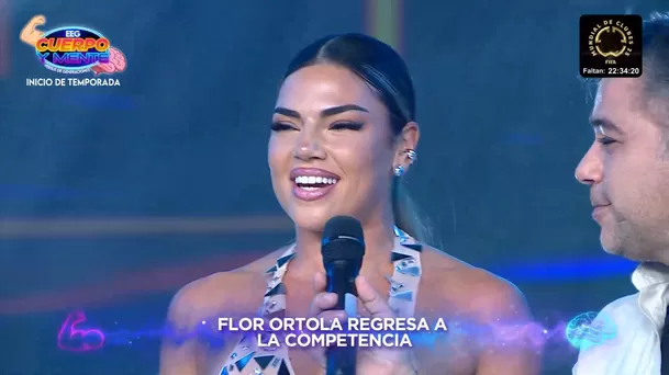 Flor Ortola regresó a Esto es Guerra tras dos años de ausencia. Fuente: AméricaTV