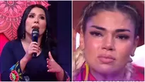 Flor Ortola lloró tras dura crítica de Tula Rodríguez en Baila Conmigo. Fuente: América TV.