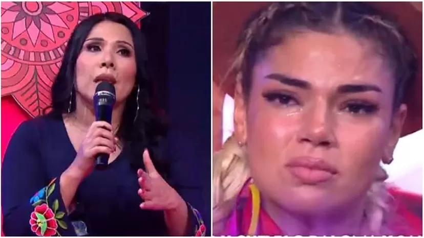 Flor Ortola rompió en llanto por fuerte crítica de Tula Rodríguez tras bailar huaylas