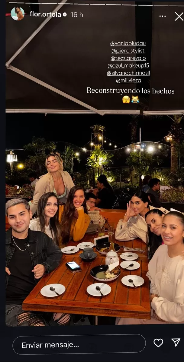 Flor Ortola compartió imágenes de su reencuentro con Vania Bludau. Foto: Instagram