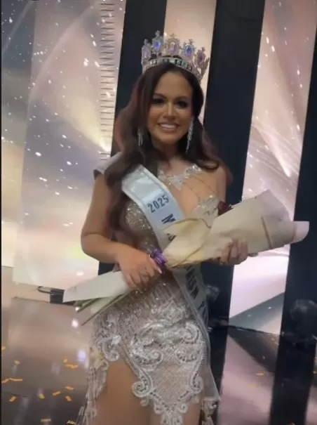 Flor Polo Díaz se coronó como Miss Turismo Perú 2024/Foto: Instagram